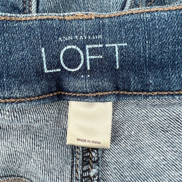 Ann Taylor LOFT Modern Crop Jeans Size 6 Petite Women’s - Picture 2 of 6